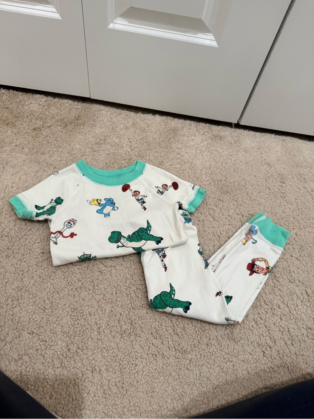 Disney toystory pajama set 3t